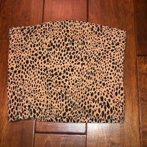 leopard print tub top